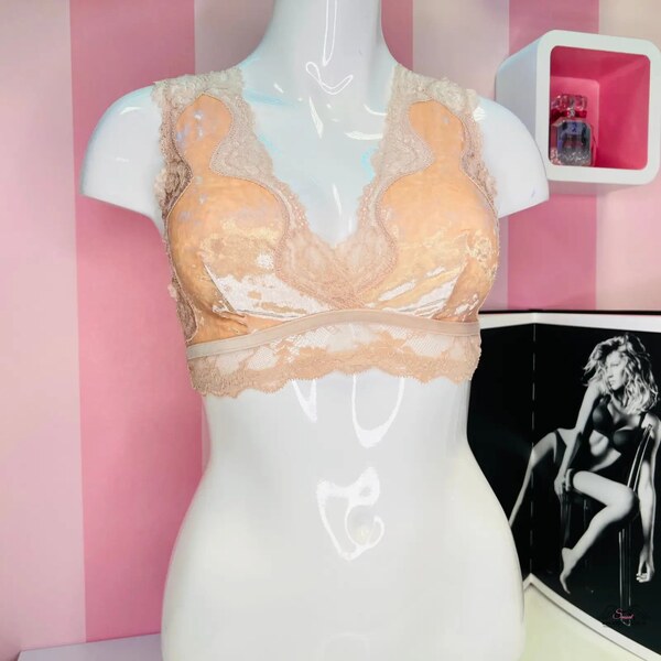 Victorias Secret Luxusný Sametový Bralet s Krajkou pre Neodolateľný 65202574