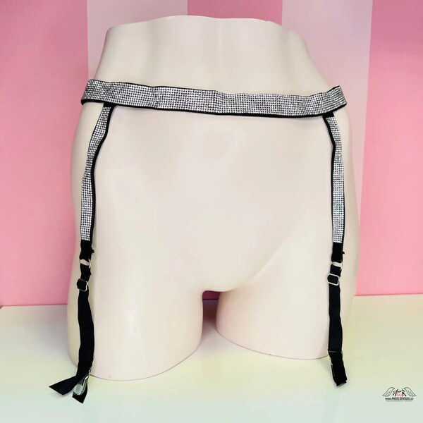 Victorias Secret Podväzkový pás s kamienkami 46752203