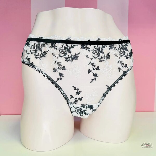 Victorias Secret Tangá s čipkou 47803445