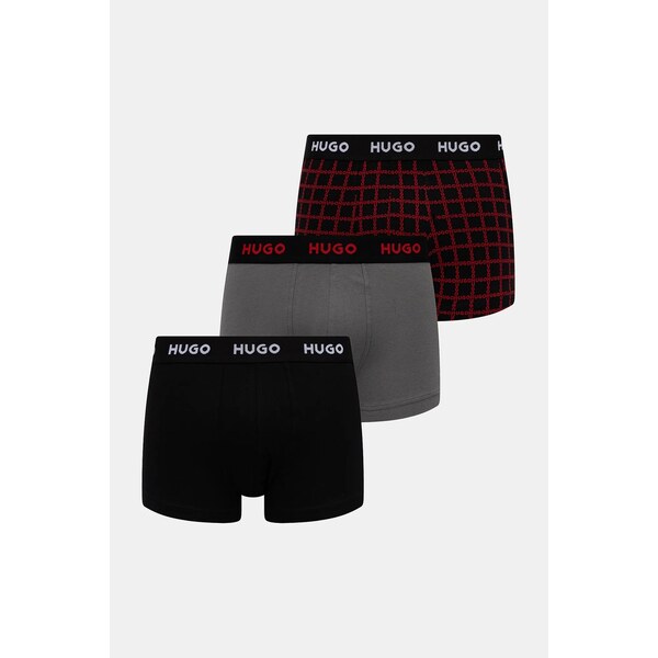 Boxerky HUGO 3-pak TRIPLET DESIGN 65158853