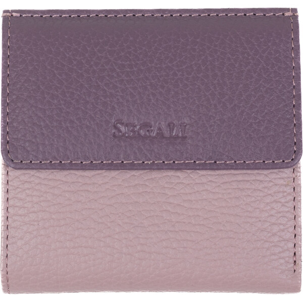 SEGALI Dámska kožená peňaženka 61337 orchid/rose 66586614