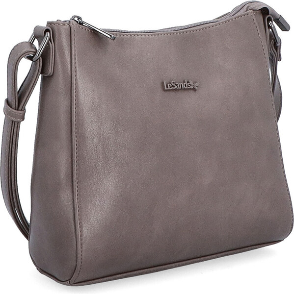 Kabelka zo syntetickej kože crossbody Le Sands taupe 7706 T 65160284