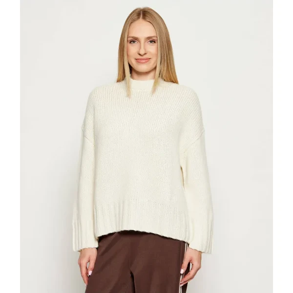 HUGO Vlnený polorolák Siolino | Relaxed fit 65160716