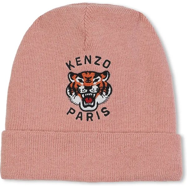 Detská čiapka s prímesou kašmíru Kenzo Kids 65162338