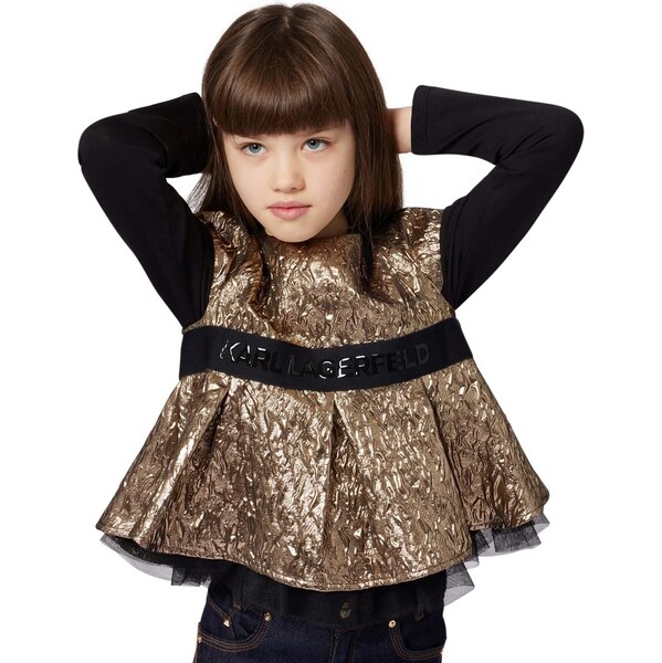 Detská blúzka Karl Lagerfeld 65162428