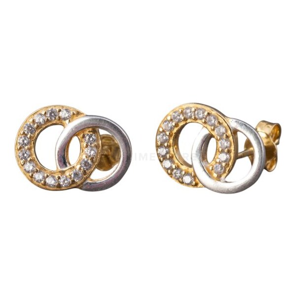 Puzetové náušnice, kruhový dizajn TS-EA-0257 TS-EA-0257 65161319