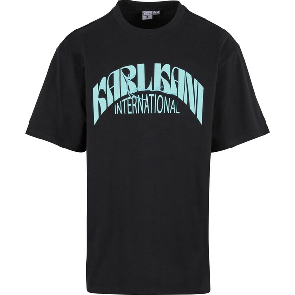 Karl Kani Tričko International svetlomodrá / čierna 65300707