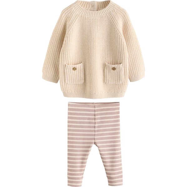 Next Set svetlobéžová / mokka / biela 65655961