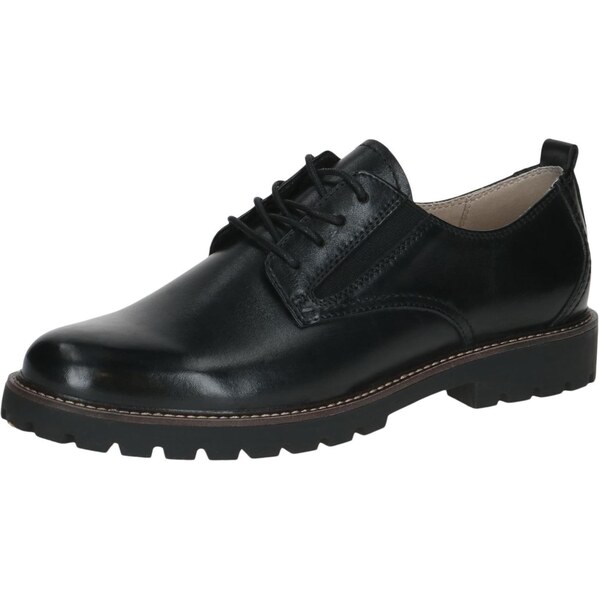 CAPRICE Šnurovacie topánky Freya čierna 65595214