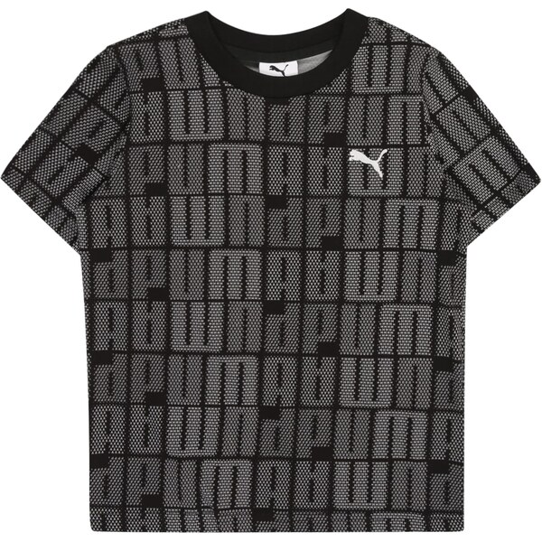 PUMA Tričko ESS sivá / čierna 65658249