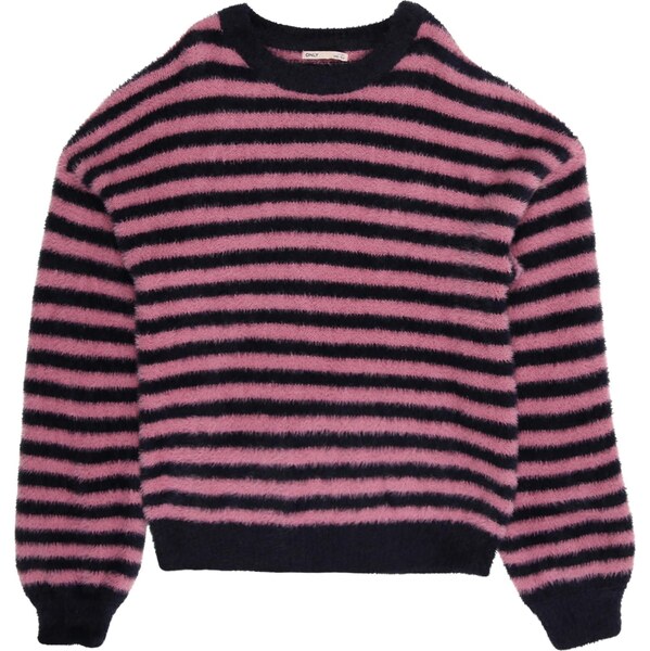 ONLY GIRLS Sveter námornícka modrá / svetloružová 65694705