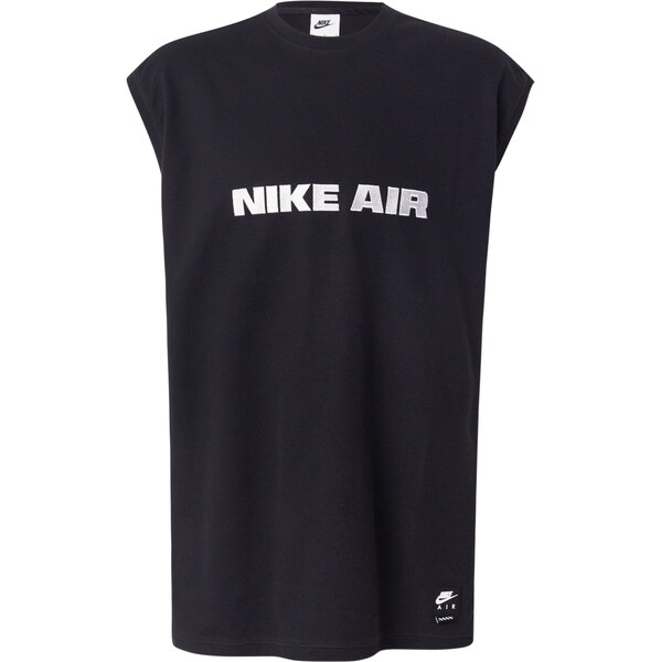 Nike Sportswear Tričko AIR čierna / biela 65163038
