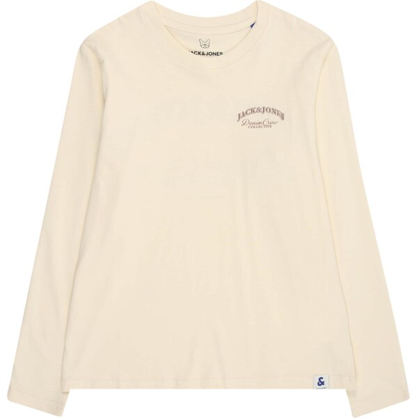 Jack & Jones Junior Tričko hrdzavo červená / biela ako vlna 65577138