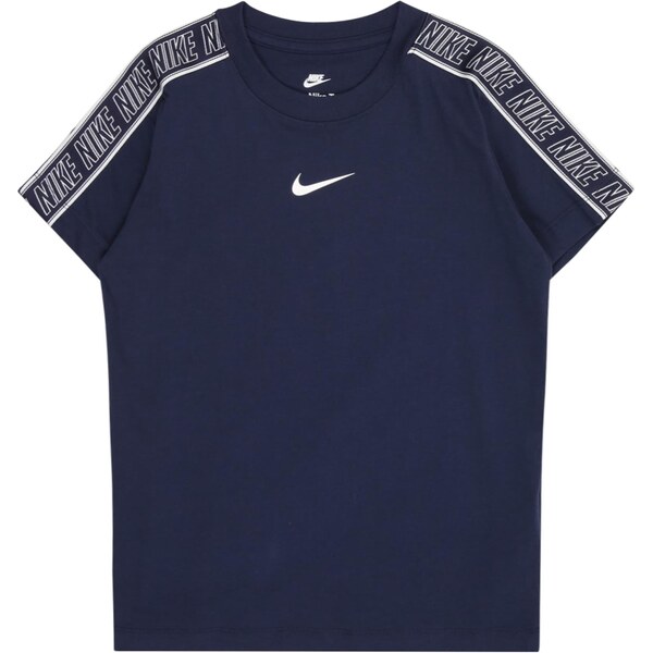 Nike Sportswear Tričko CLUB+POLY 2 námornícka modrá / biela 65662129