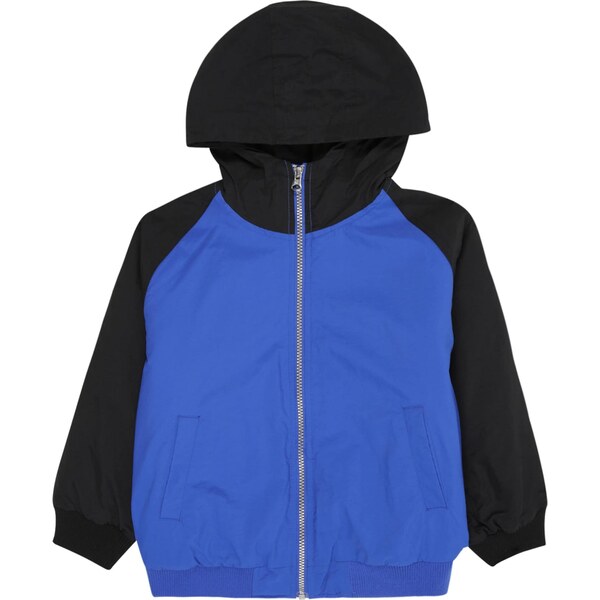 UNITED COLORS OF BENETTON Prechodná bunda modrá / čierna 66018062