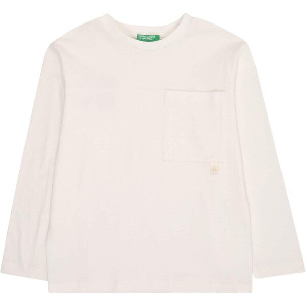 UNITED COLORS OF BENETTON Tričko šedobiela 65853203