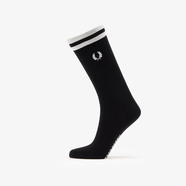 FRED PERRY Tipped Sports Sock Black/ Snow White 9-11 65164648