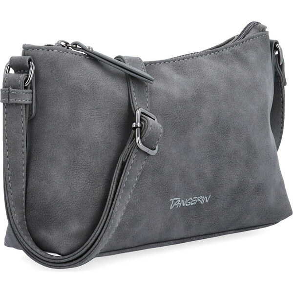 Kabelka zo syntetickej kože crossbody Tangerin sivá 1109 ANT 65164603