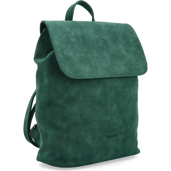 Mestský batoh zo syntetickej kože Tangerin zelená 1100 TZE 65164639