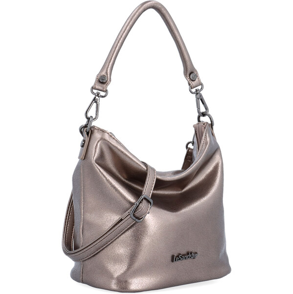 Kabelka zo syntetickej kože cez rameno Le Sands bronzová 4368 BR 65169206