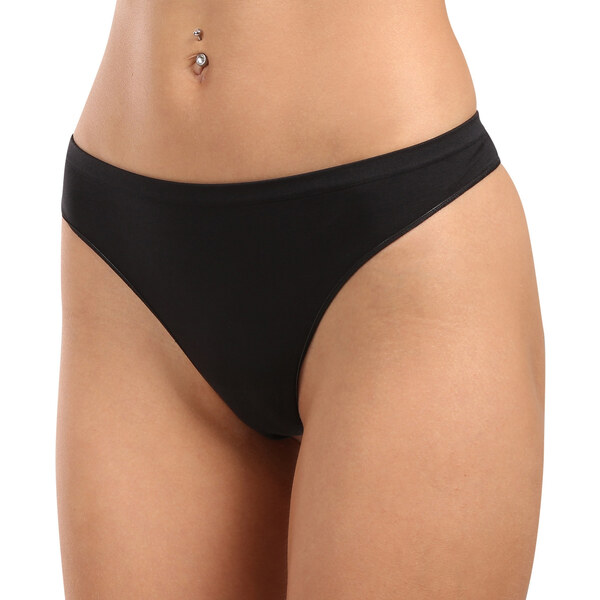 Dámske tangá Moravec bezšvové čierná (Light) L/ 64940975