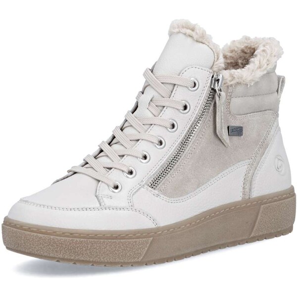 RIEKER Dámska členková obuv REMONTE D2T72-80 béžová W5 65169739