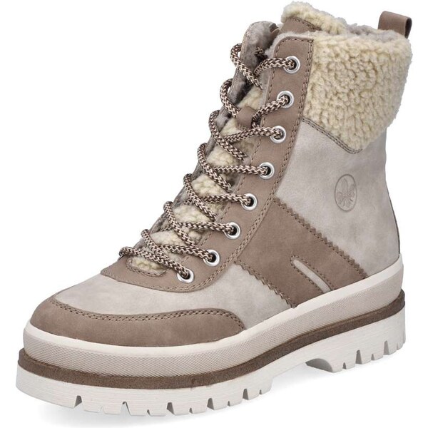 Dámska členková obuv RIEKER Y6230-62 béžová W5 65169747