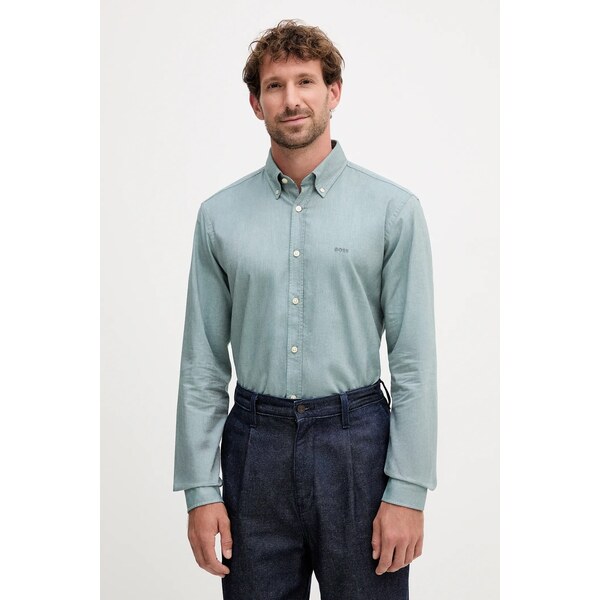 Bavlnená košeľa BOSS Orange Rickert_M 65169761