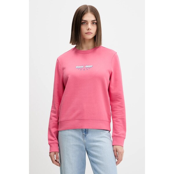 Bavlnená mikina Guess Jeans 65082297