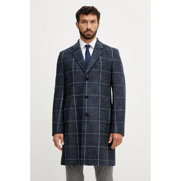 Vlnený kabát BOSS H-Hyde-J-254 65144597