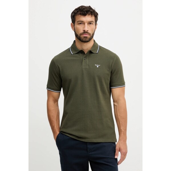 Bavlnené polo tričko Barbour 65144604