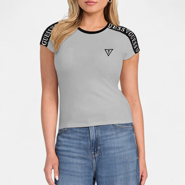 Dámské šedé triko Guess 56317 65169935