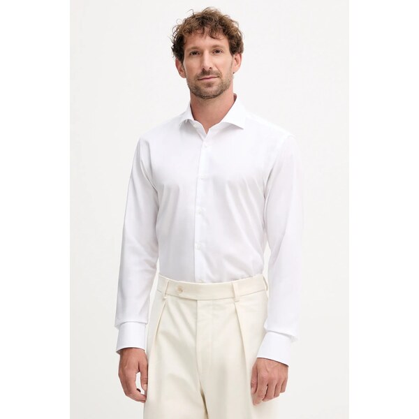 Bavlnená košeľa BOSS H-HANK-spr-B1-C1-253 65170007