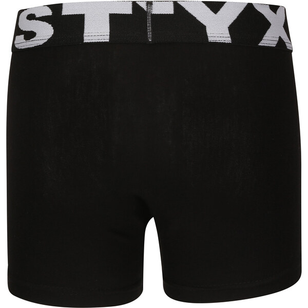 Detské boxerky Styx športová guma čierne (GJ960) 4-5 let 66060650