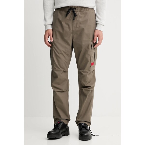 Bavlnené nohavice HUGO Garlo233 65170330