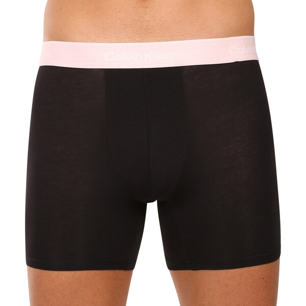 3PACK pánske boxerky Calvin Klein čierne (NB4394-2VA) 65170402