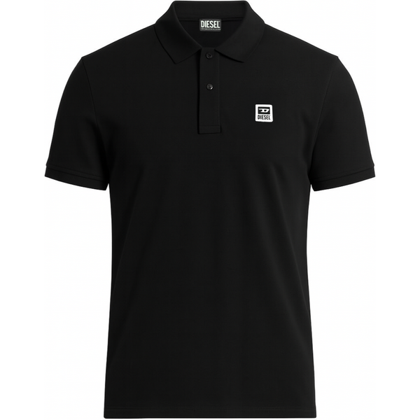 DIESEL Smith II. Black polo tričko 65171004