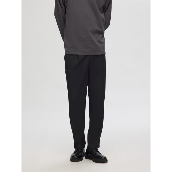 SELECTED Nohavice s pukmi SLHLEROY čierna 54375591