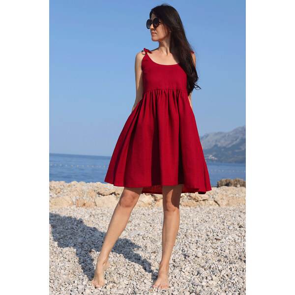 Romantické ľanové šaty Lotika 65546754