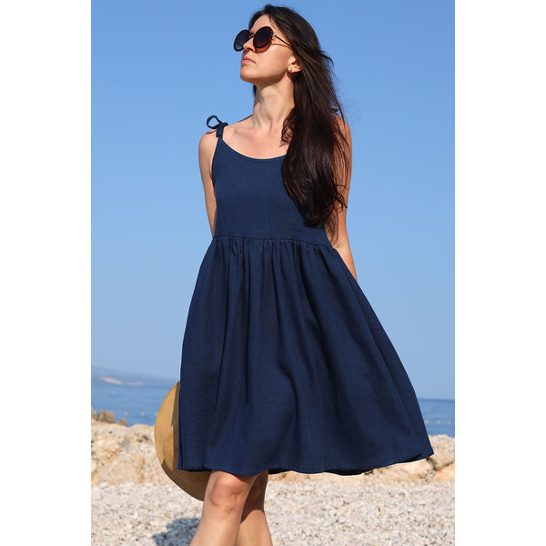 Romantické ľanové šaty Lotika 65546758