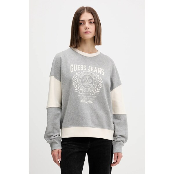 Bavlnená mikina Guess Jeans 65082219