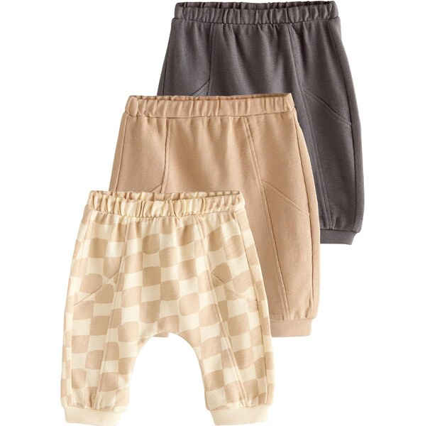 Next Nohavice nebielená / svetlohnedá / antracitová 65654800