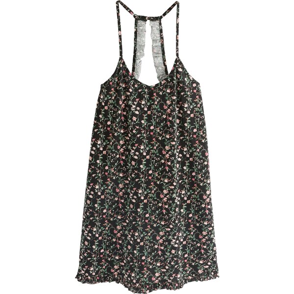 Next Negližé námornícka modrá / smaragdová / mandarínková / biela 65267727