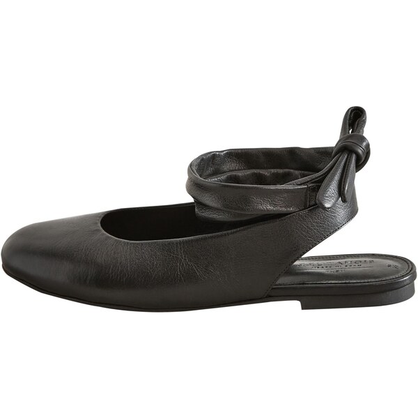 Next Baleríny s ramienkom Signature Premium čierna 65659525