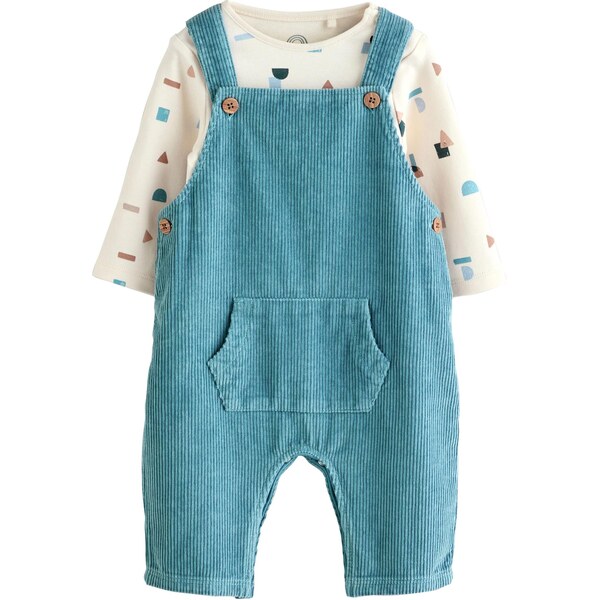 Next Nohavice na traky modrá / biela ako vlna 65886729