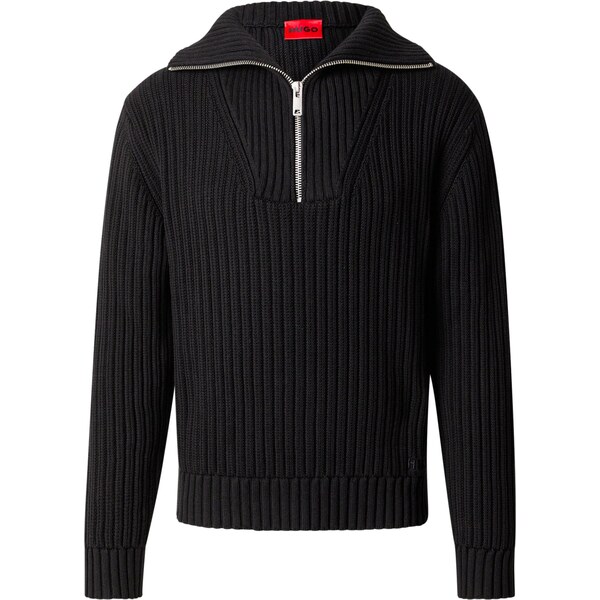 HUGO Sveter Srigg čierna 65707738