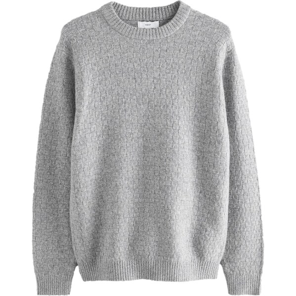 Next Sveter sivá melírovaná 65660369