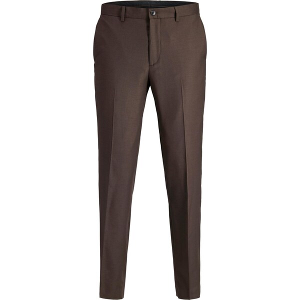 JACK & JONES Nohavice s pukmi JPRSOLARIS tmavohnedá 65175754