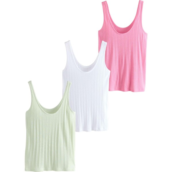 Next Top svetlozelená / svetloružová / biela 65888051