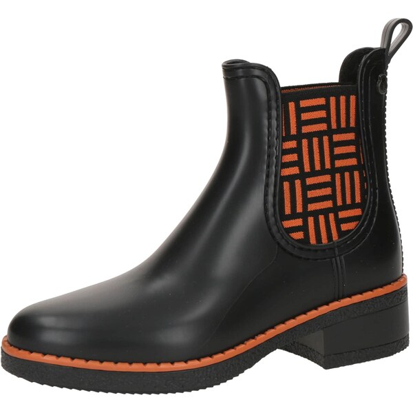 LEMON JELLY Gumáky ALLISON oranžová / čierna 65394762